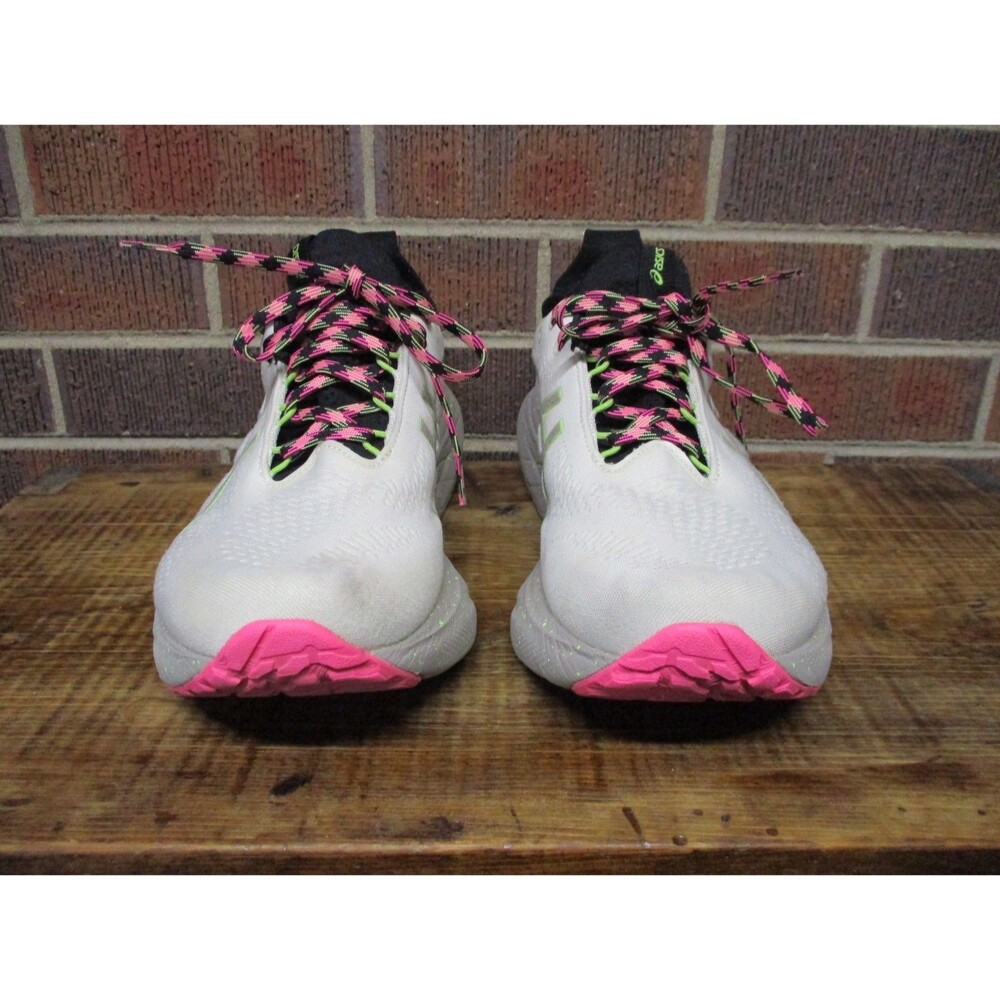 Asics Womens Gel Nimbus 25 TR 1012B581 White Trail Running Shoes Sneakers 10 - Picture 3 of 16